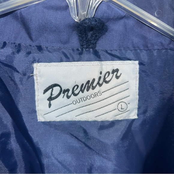 Vintage Jacket with Old Course St. Andrew’s Golf Course Logo Men’s Blue Large - Picture 3 of 9